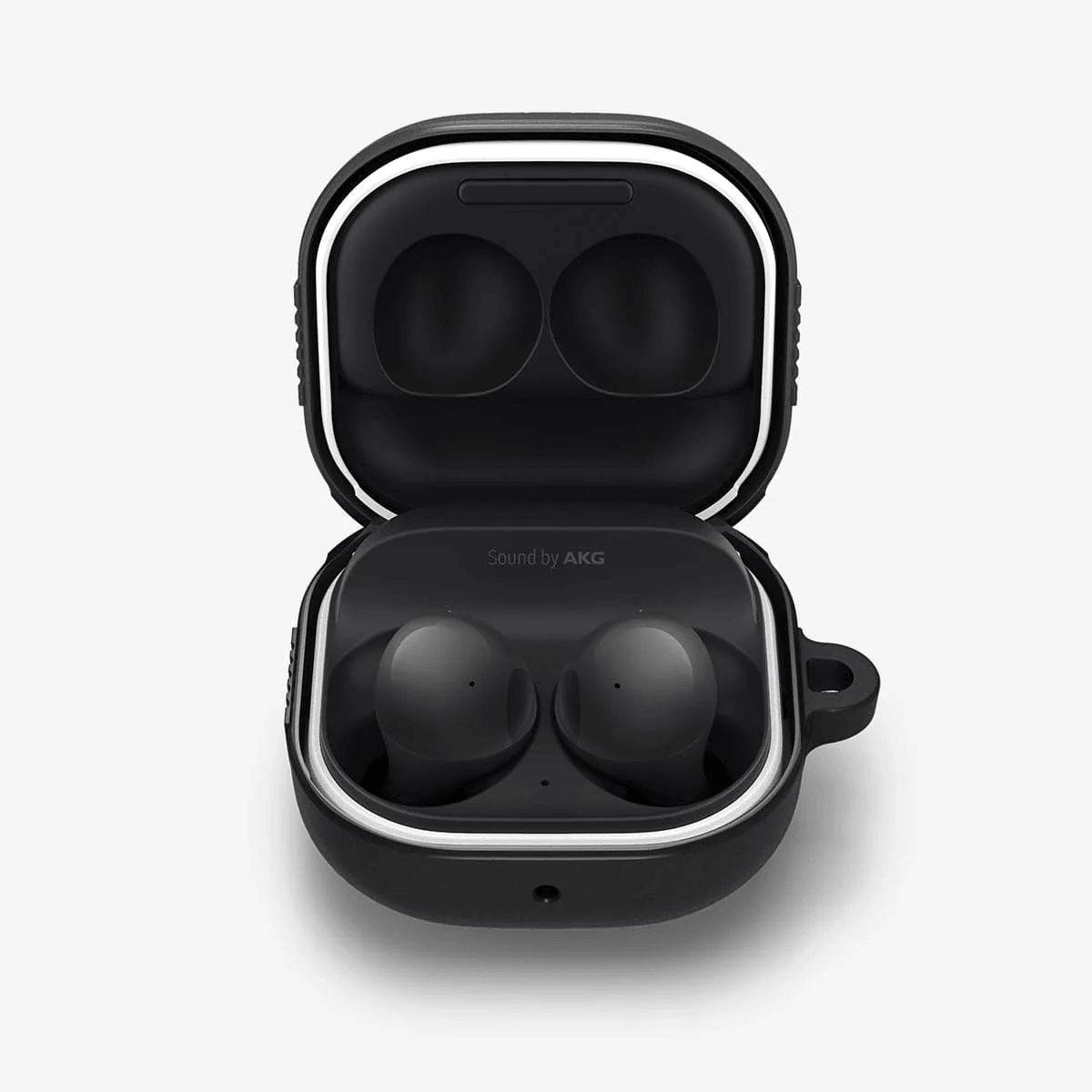 Estuchea para Galaxy Buds 2 Pro / Buds Live - Spigen Rugged Armor Matte Black