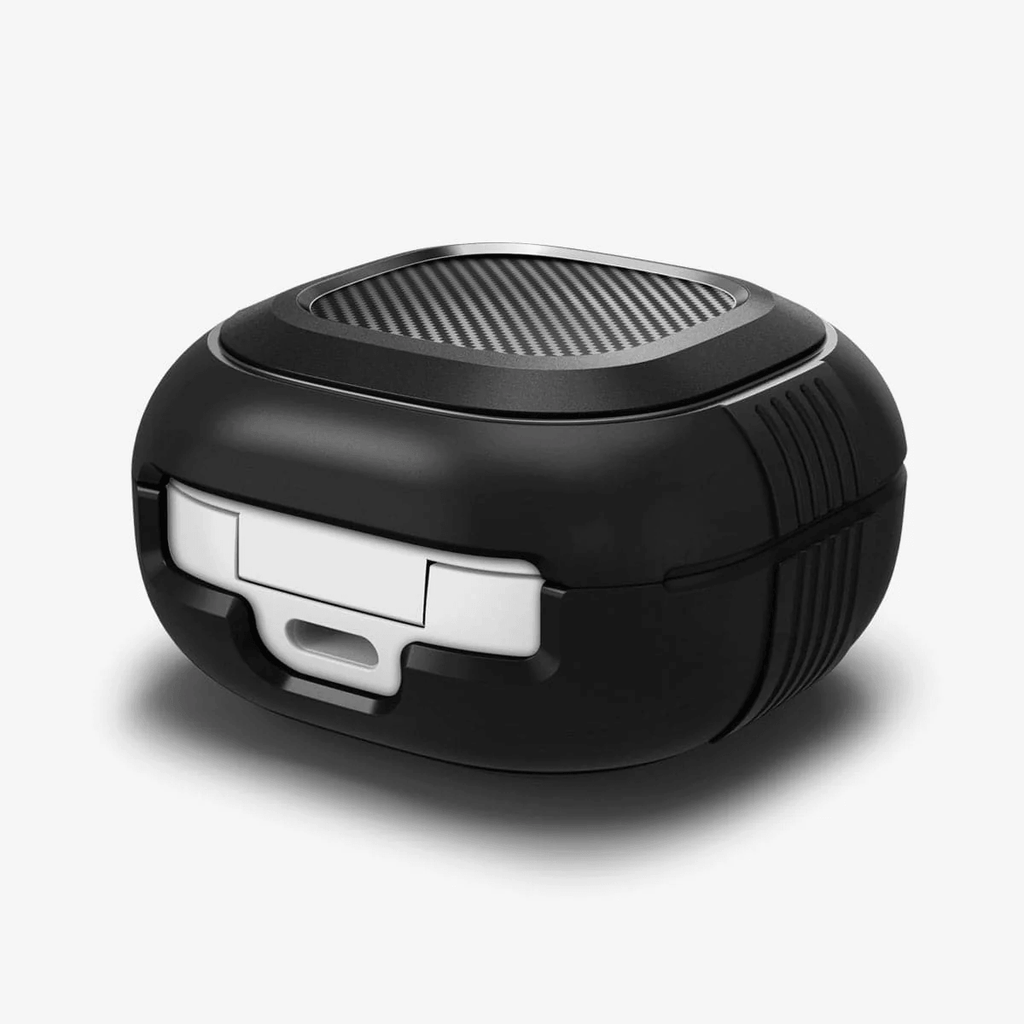 Estuchea para Galaxy Buds 2 Pro / Buds Live - Spigen Rugged Armor Matte Black