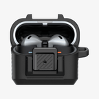 Estuche para Galaxy Buds 3 Pro - Spigen Lock Fit - Matte Black