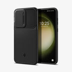 Estuche para Galaxy S23 - Spigen Optik Armor Black