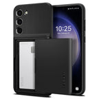 Estuche para S23 Plus - Spigen Slim Armor CS Black