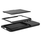 Estuche para S23 Plus - Spigen Slim Armor CS Black