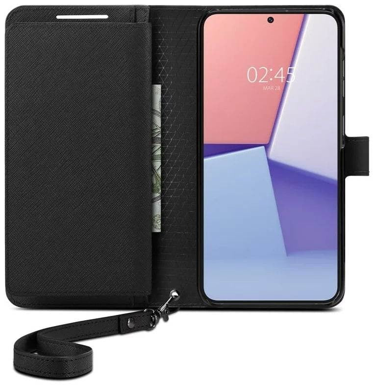 Estuche para S23 Plus - Spigen Wallet S Plus Black