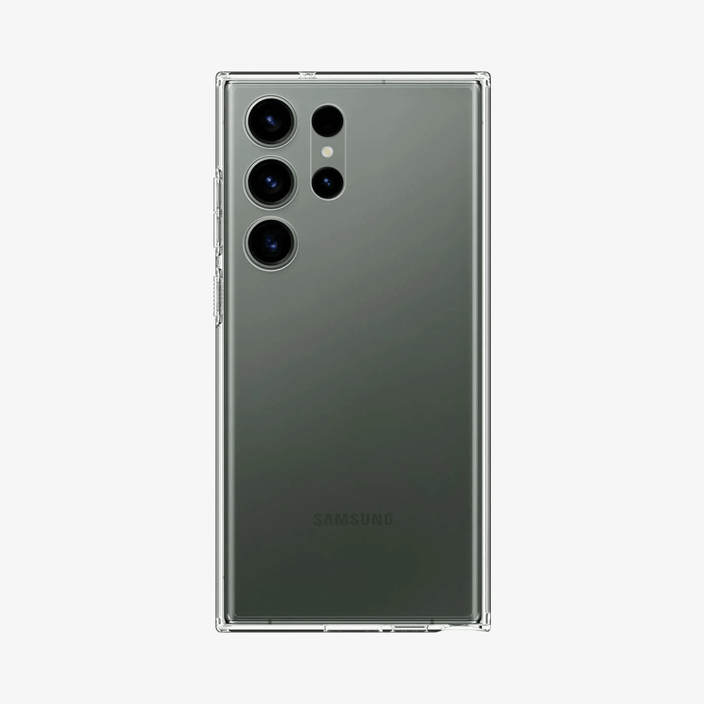 Estuche para Galaxy S23 Ultra - Spigen Ultra Hybrid - Crystal Clear