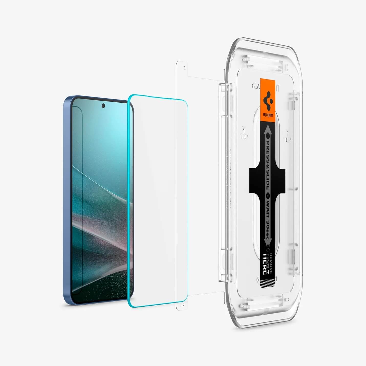 Protector de Pantalla para Galaxy S24 - Spigen GLAS.tR EZ Fit