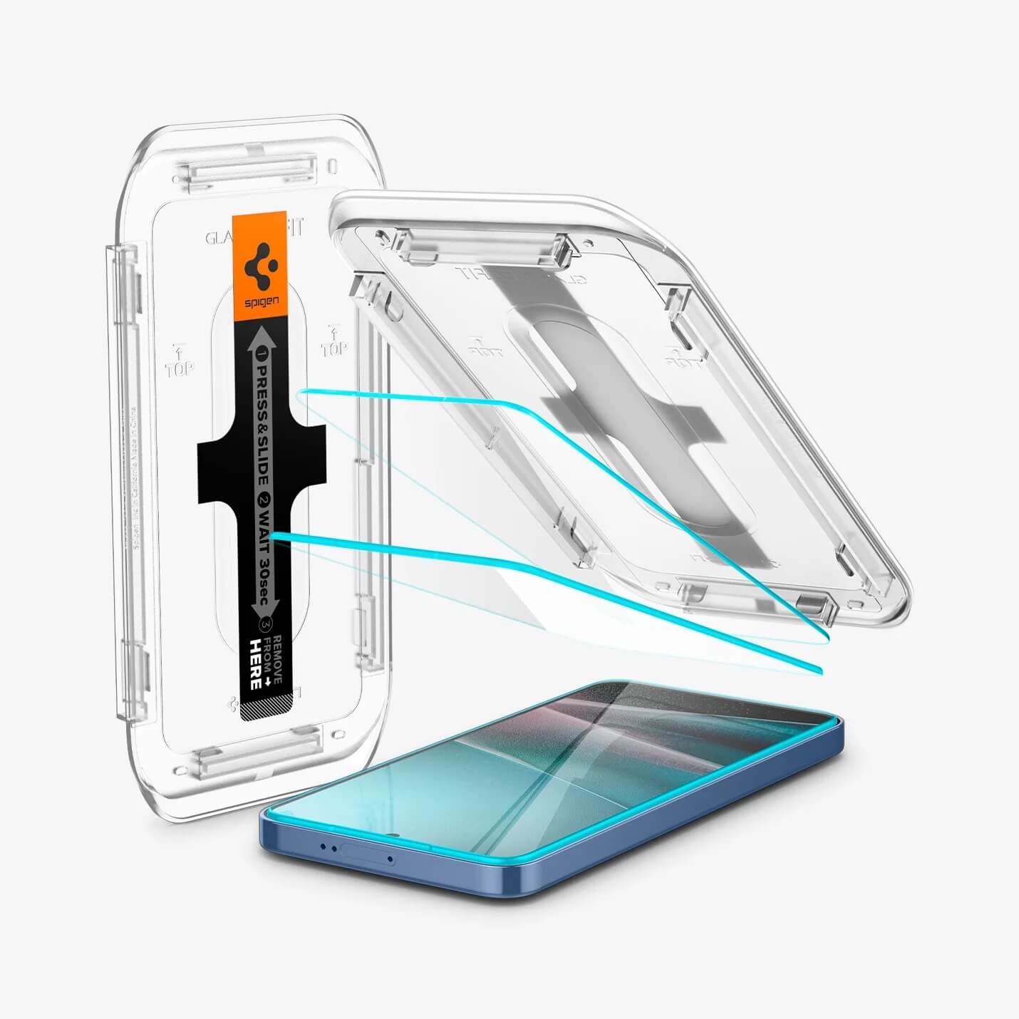 Protector de Pantalla para Galaxy S24 Plus - Spigen GLAS.tR EZ Fit