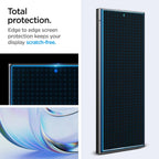 Protector de Pantalla para Galaxy S24 Ultra - Spigen GLAS.tR EZ Fit Privacy (Pack de 2)