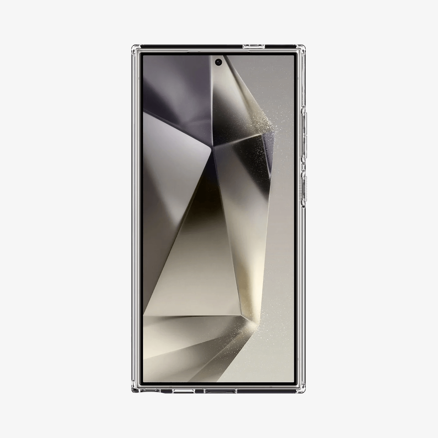 Estuche para Galaxy S24 Ultra - Spigen Ultra Hybrid Metal Ring White