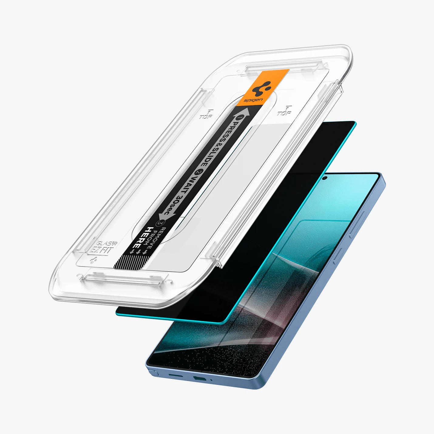 Vidrio Templado para Galaxy S25 Ultra - Spigen GLAS.tR EZ Fit Privacy