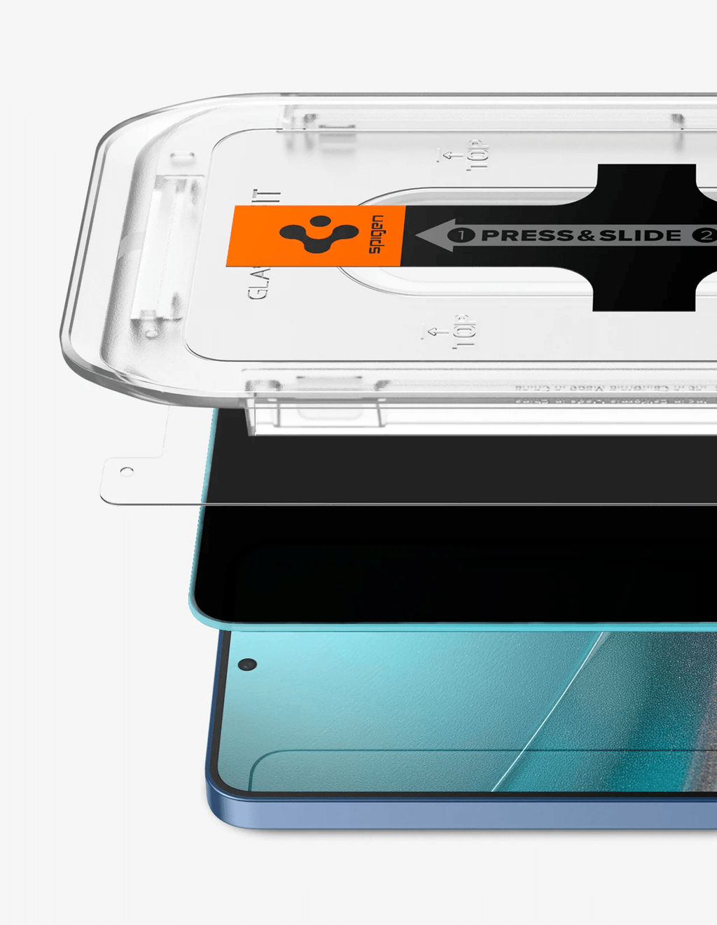 Vidrio Templado para Galaxy S25 Ultra - Spigen GLAS.tR EZ Fit Privacy