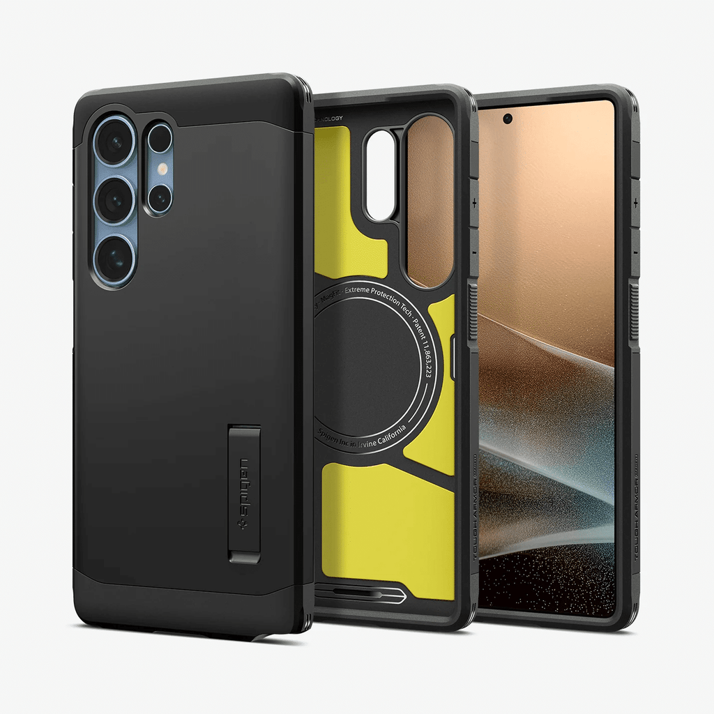 Estuche para Galaxy S25 Ultra - Spigen Tough Armor AI MagFit