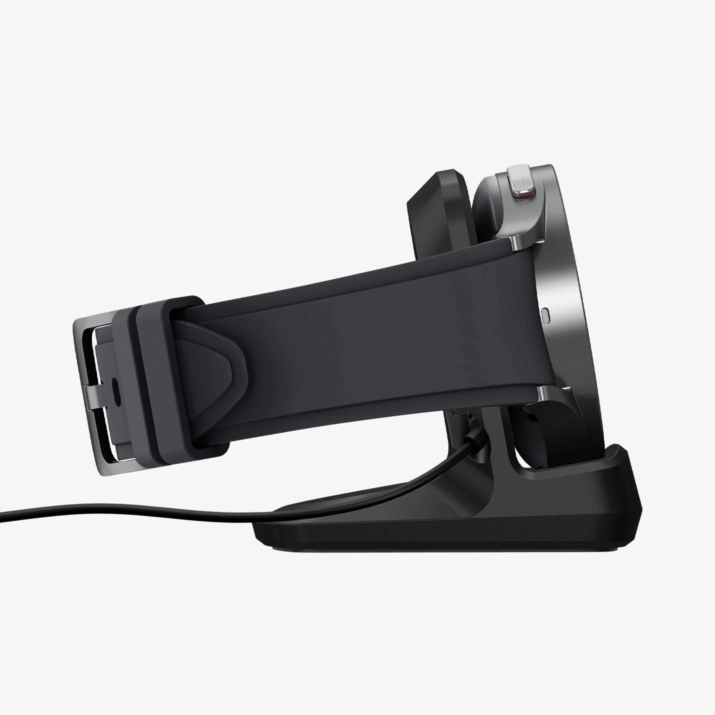Stand - Spigen Galaxy Watch Night Stand S353 - Black