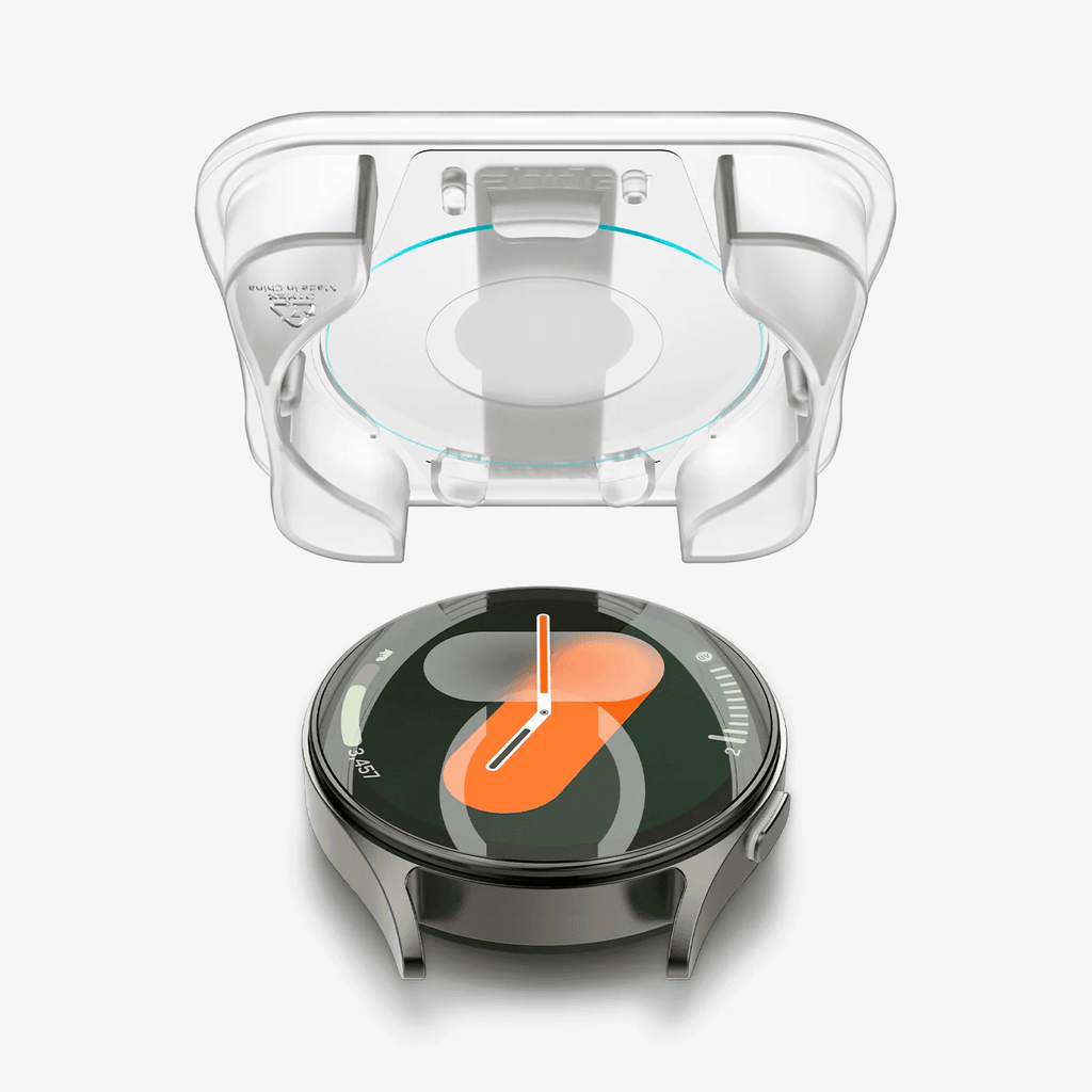 Protector de Pantalla para Galaxy Watch - Spigen GLAS.tR EZ Fit (Pack de 2)