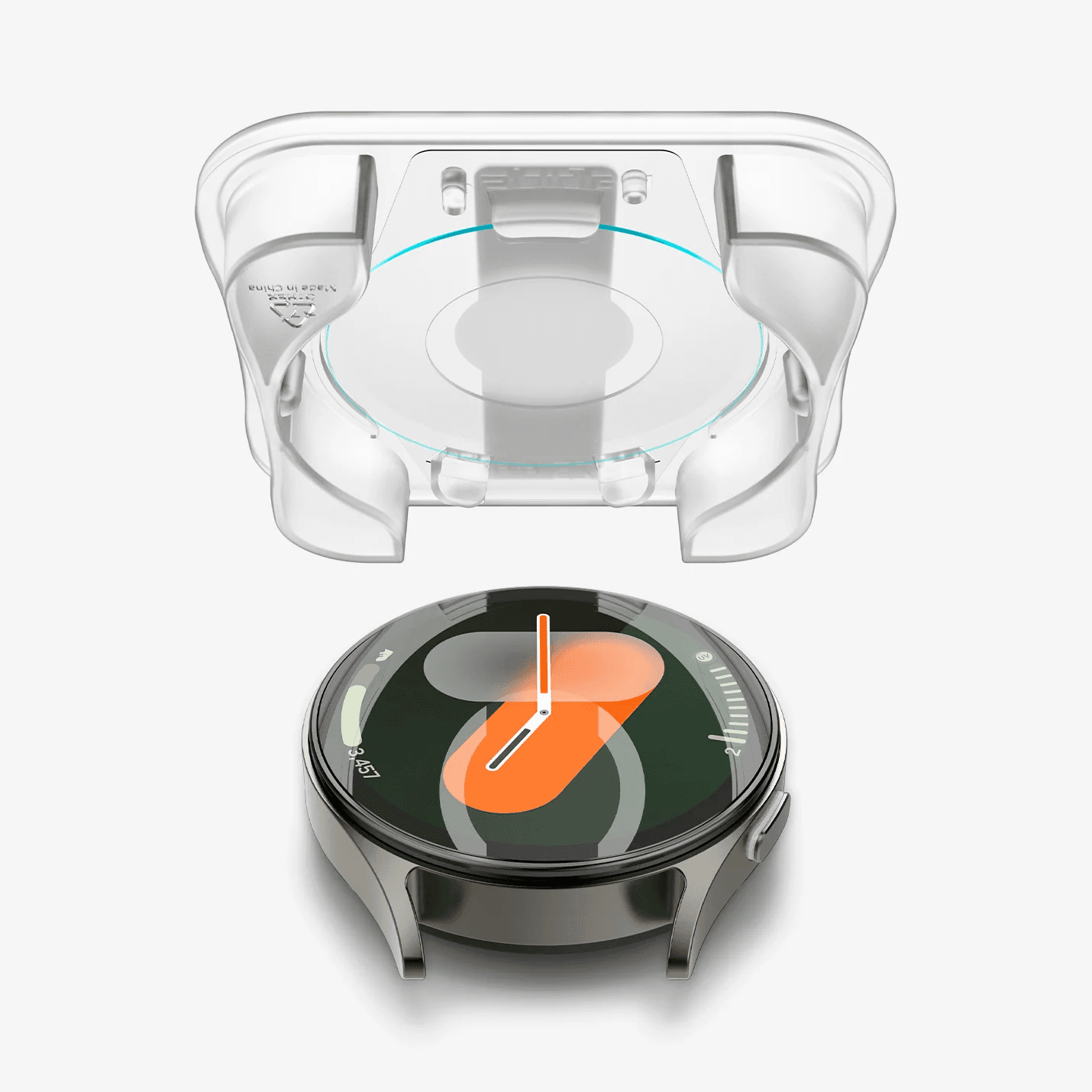 Protector de Pantalla para Galaxy Watch - Spigen GLAS.tR EZ Fit (Pack de 2)