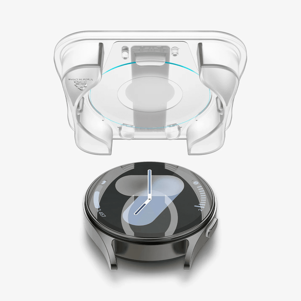 Protector de Pantalla para Galaxy Watch 7 44mm - Spigen GLAS.tR EZ Fit (Pack de 2)