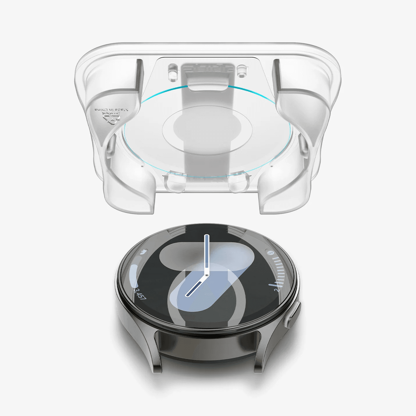 Protector de Pantalla para Galaxy Watch 7 44mm - Spigen GLAS.tR EZ Fit (Pack de 2)