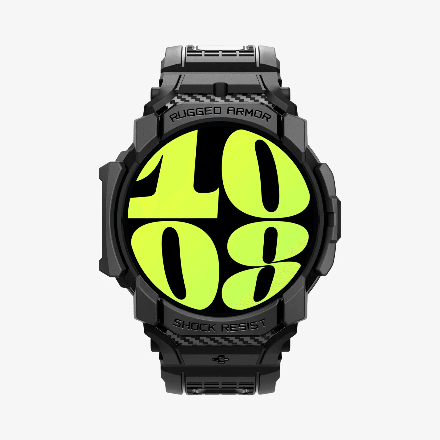 Estuche para Galaxy Watch - Spigen Rugged Armor Pro