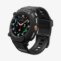 Estuche + Banda para Galaxy Watch - Spigen Rugged Armor Pro - Matte Black