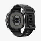 Estuche + Banda para Galaxy Watch - Spigen Rugged Armor Pro - Matte Black