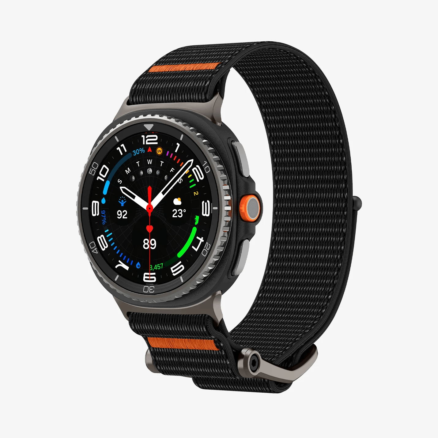 Banda para Galaxy Watch 8 Series- Spigen DuraPro Flex - Black