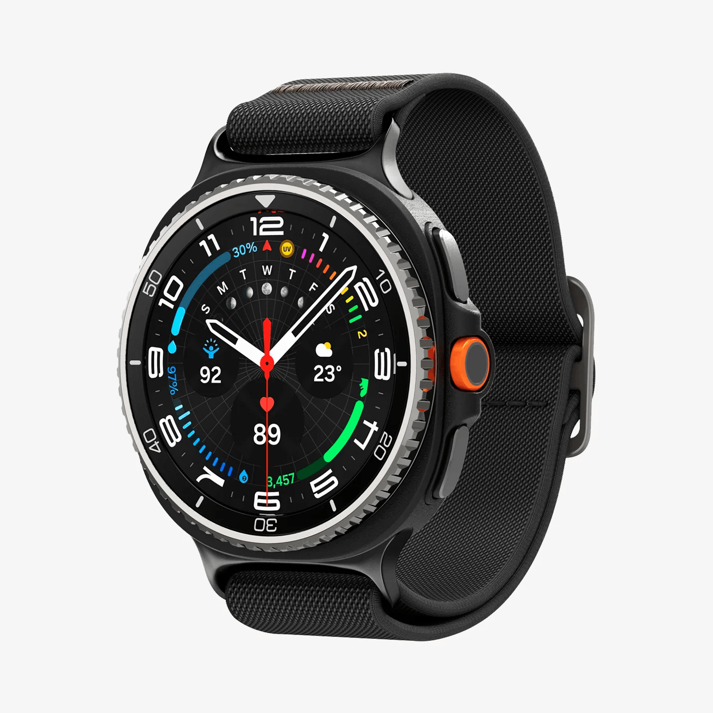 Banda para Galaxy Watch 8 Series - Spigen Lite Fit - Black
