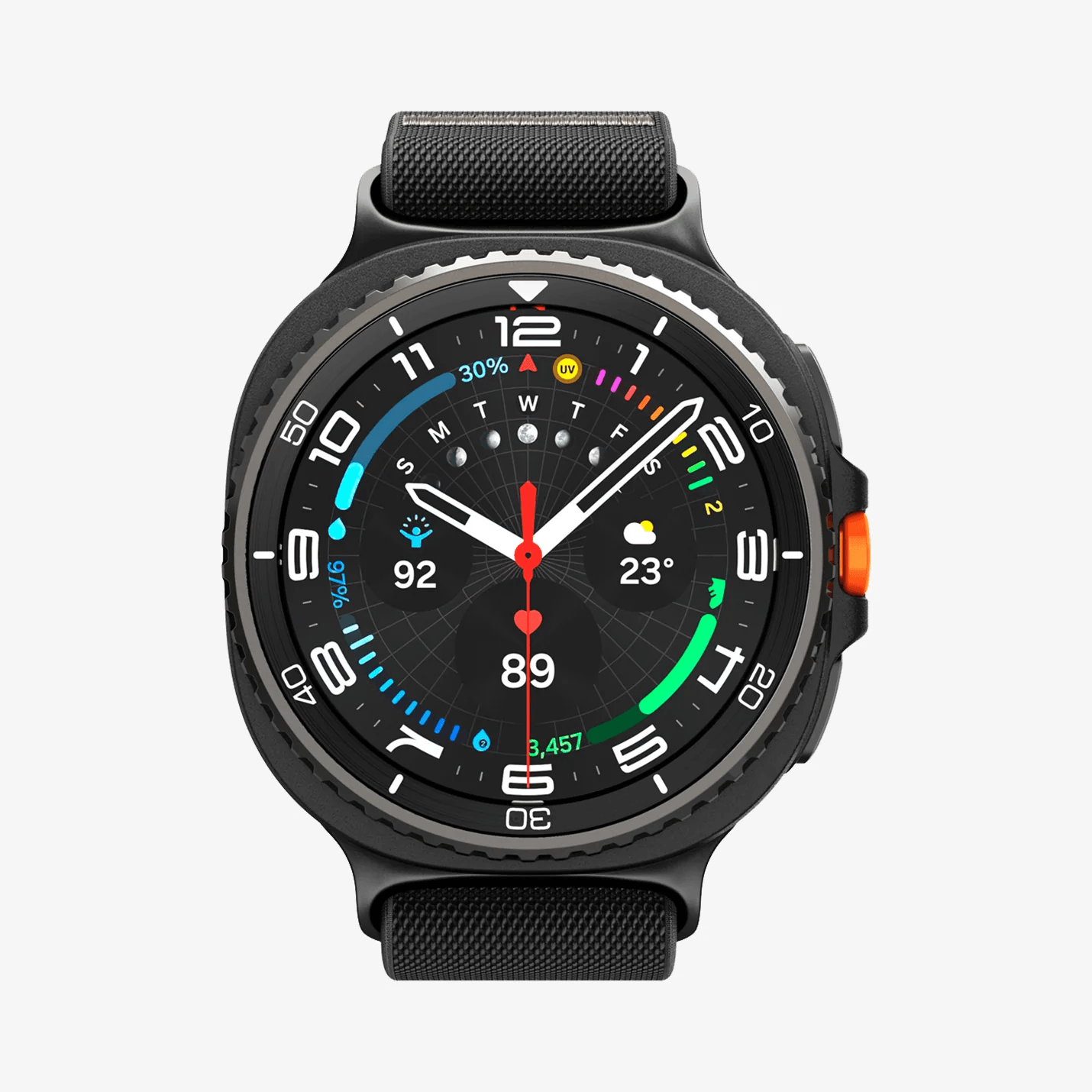 Banda para Galaxy Watch 8 Series - Spigen Lite Fit - Black