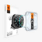 Protector de Pantalla para Galaxy Watch Ultra 47mm - Spigen GLAS.tR EZ Fit (Pack de 2)
