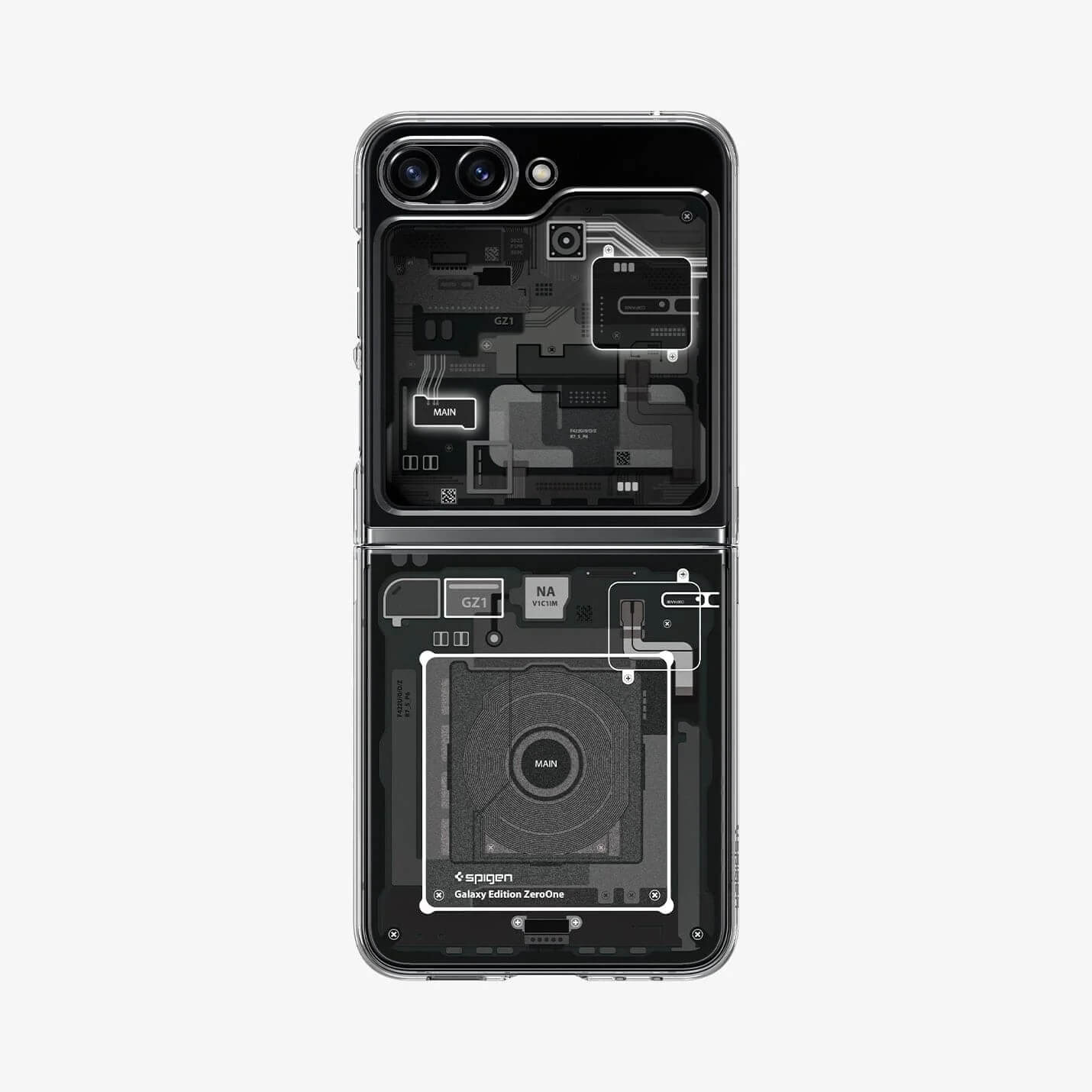 Estuche para Galaxy Z Flip 5 - Spigen Air Skin Zero One
