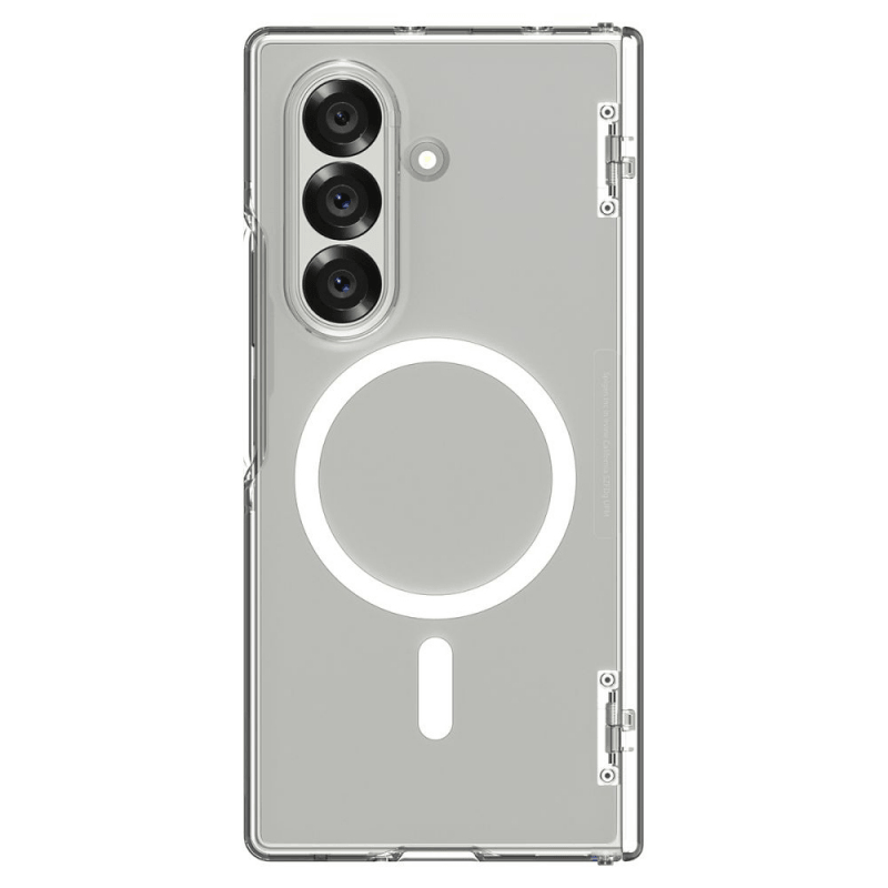 Estuche para Galaxy Z Fold 7 - Spigen Ultra Hybrid Pro Magfit - Clear White