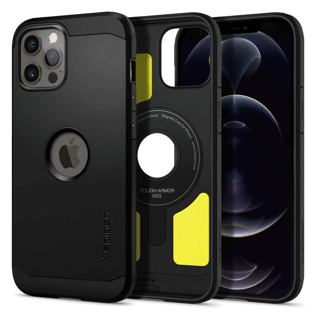 Estuche para iPhone 12 / 12 Pro - Spigen Tough Armor