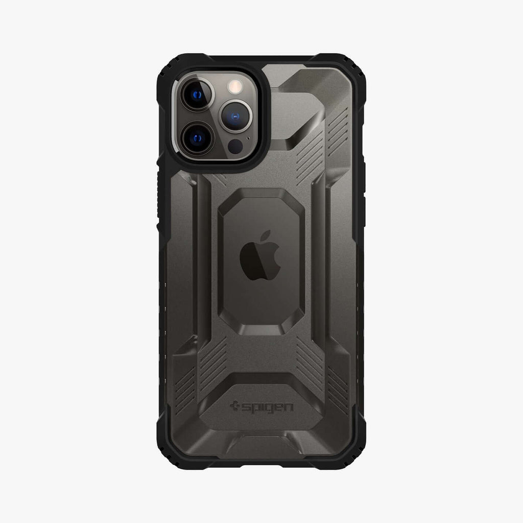 Estuche para iPhone 12 Pro Max - Spigen Nitro Force - Matte Black