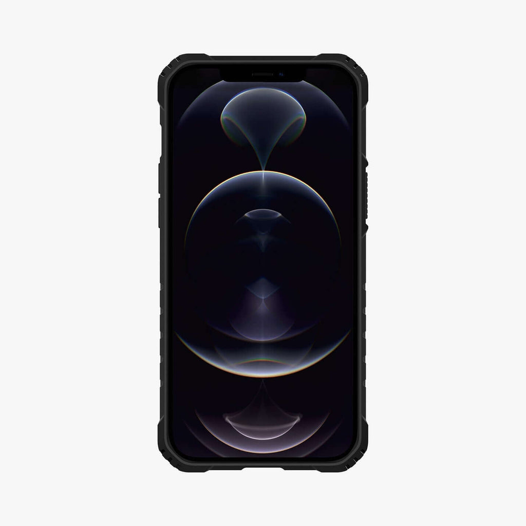 Estuche para iPhone 12 Pro Max - Spigen Nitro Force - Matte Black