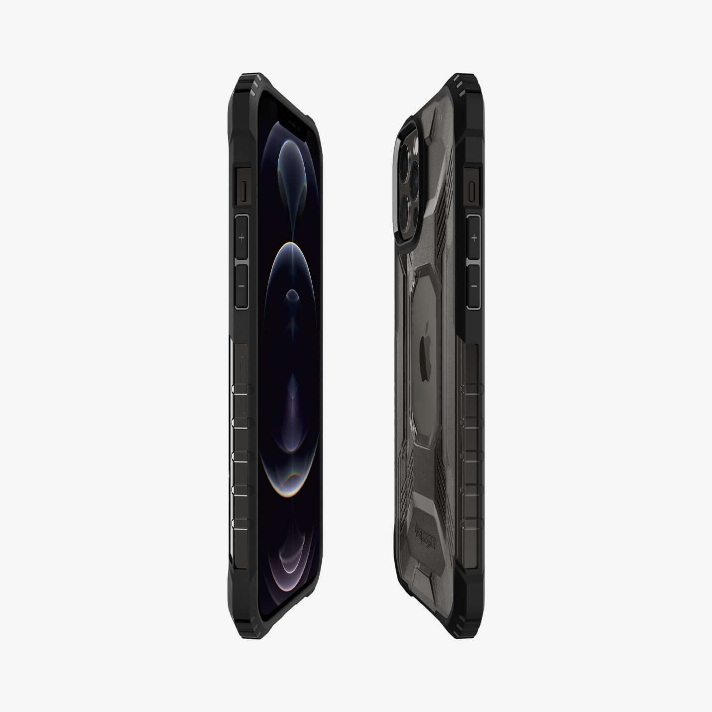 Estuche para iPhone 12 Pro Max - Spigen Nitro Force - Matte Black