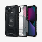 Estuche para iPhone 13 - Spigen Nitro Force - Matte Black