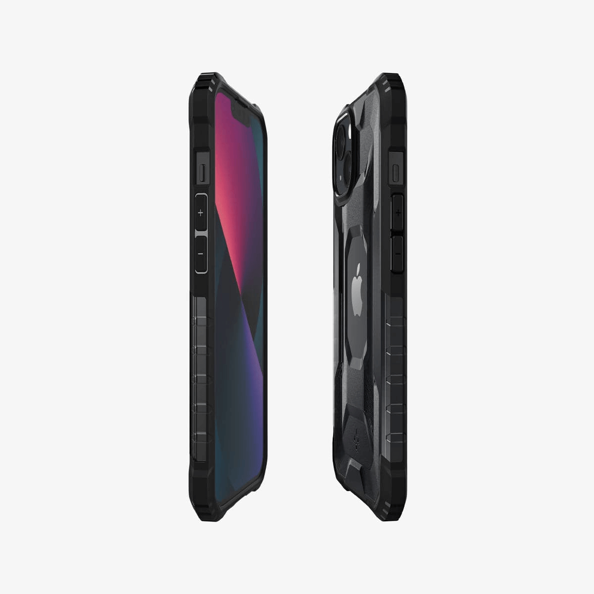 Estuche para iPhone 13 - Spigen Nitro Force - Matte Black