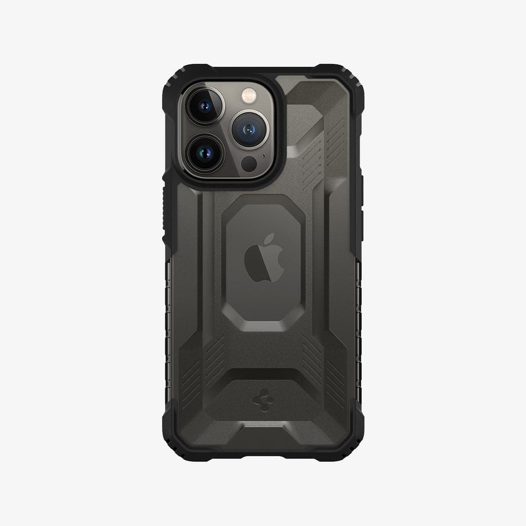 Estuche para iPhone 13 Pro - Spigen Nitro Force - Matte Black