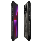 Estuche para iPhone 13 Pro - Spigen Nitro Force - Matte Black