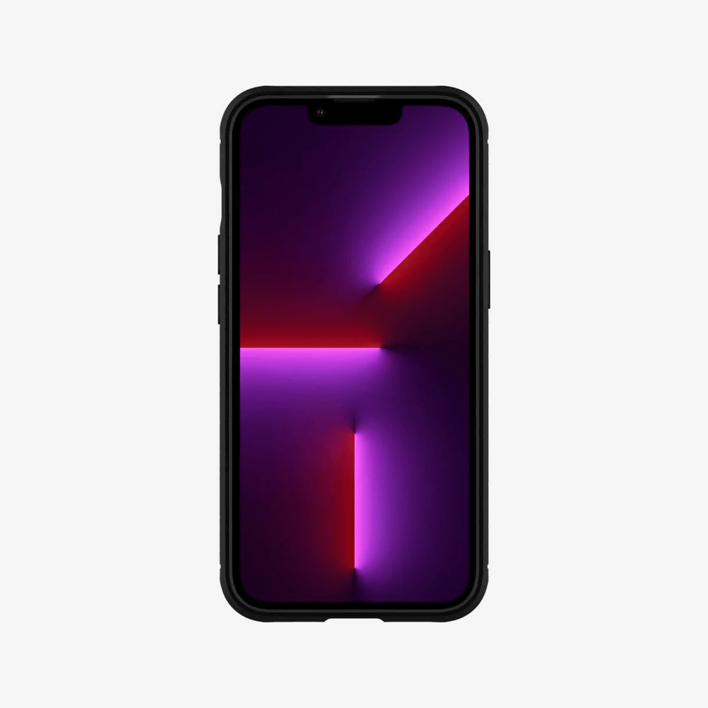 Estuche para iPhone 13 Pro - Spigen Rugged Armor Matte Black