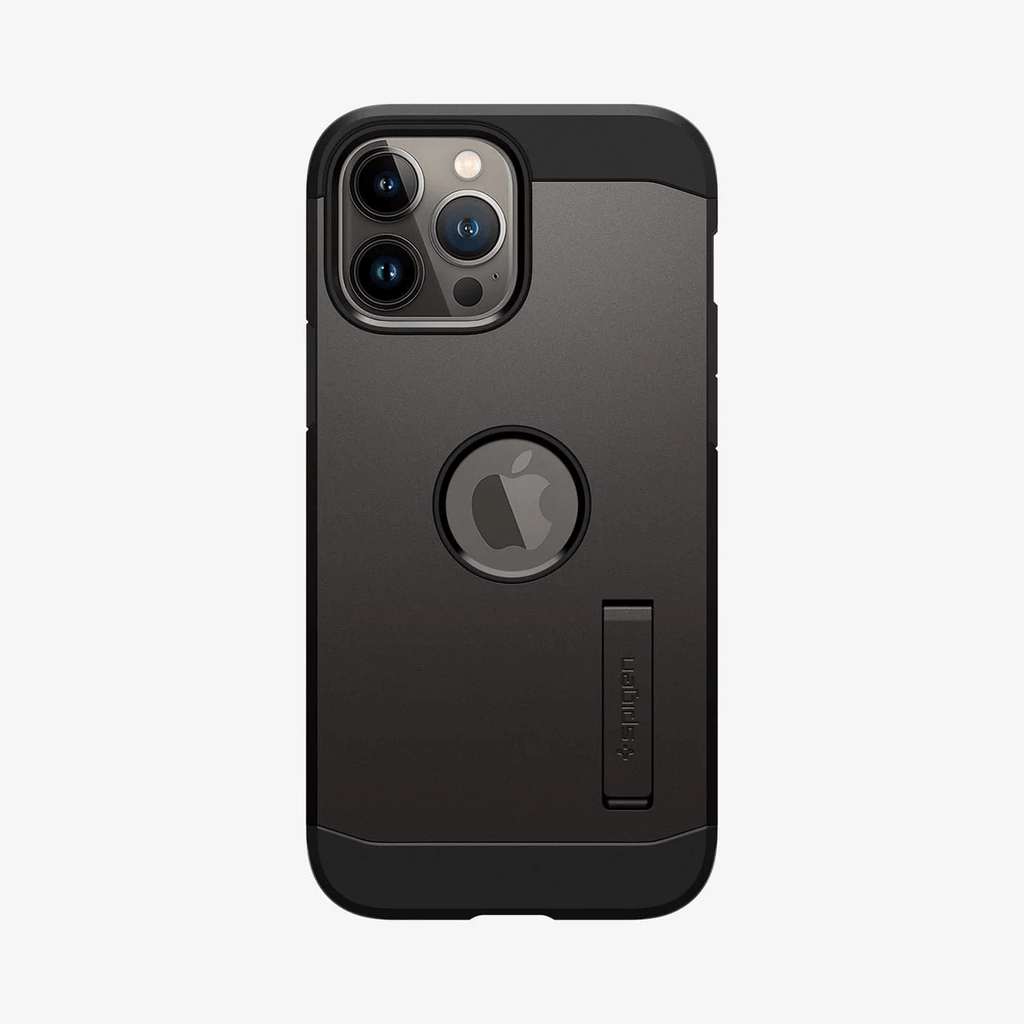 Estuche para iPhone 13 Pro - Spigen Tough Armor - Gun Metal
