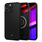 Estuche para iPhone 13 Pro Max - Spigen Mag Armor - Matte Black