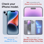 Protector de Pantalla para iPhone 14 - Spigen Ez Fit Glas.Tr