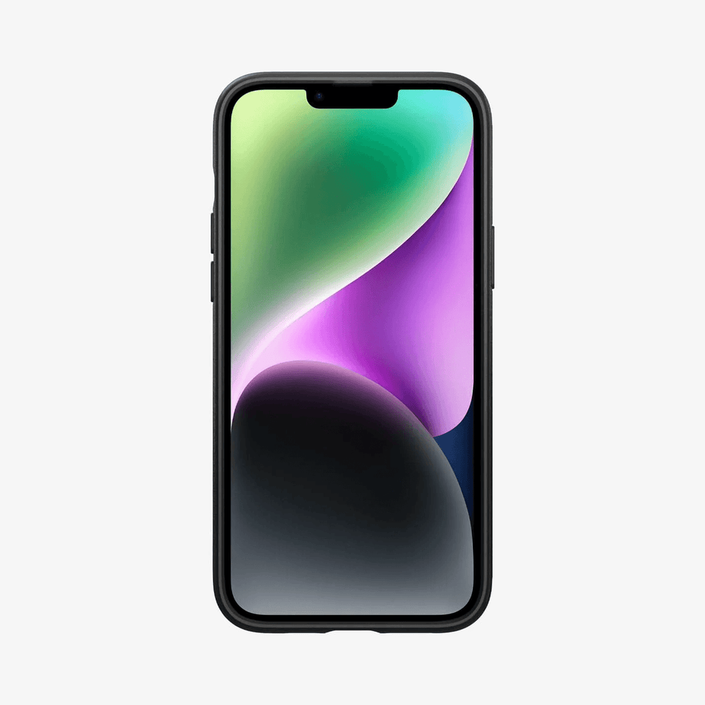 Estuche para iPhone 14 - Spigen Mag Armor - Matte Black