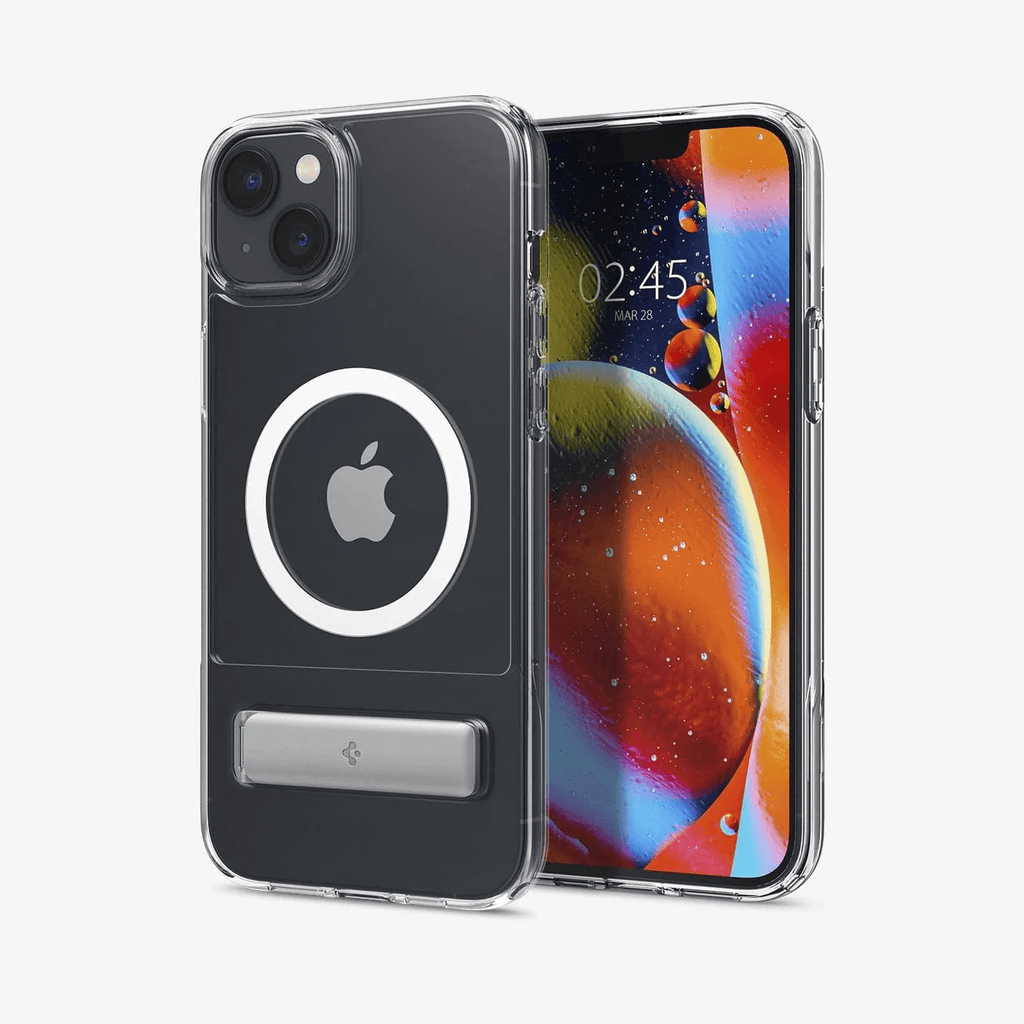 Estuche para iPhone 14 - Spigen Slim Armor S Magfit - White