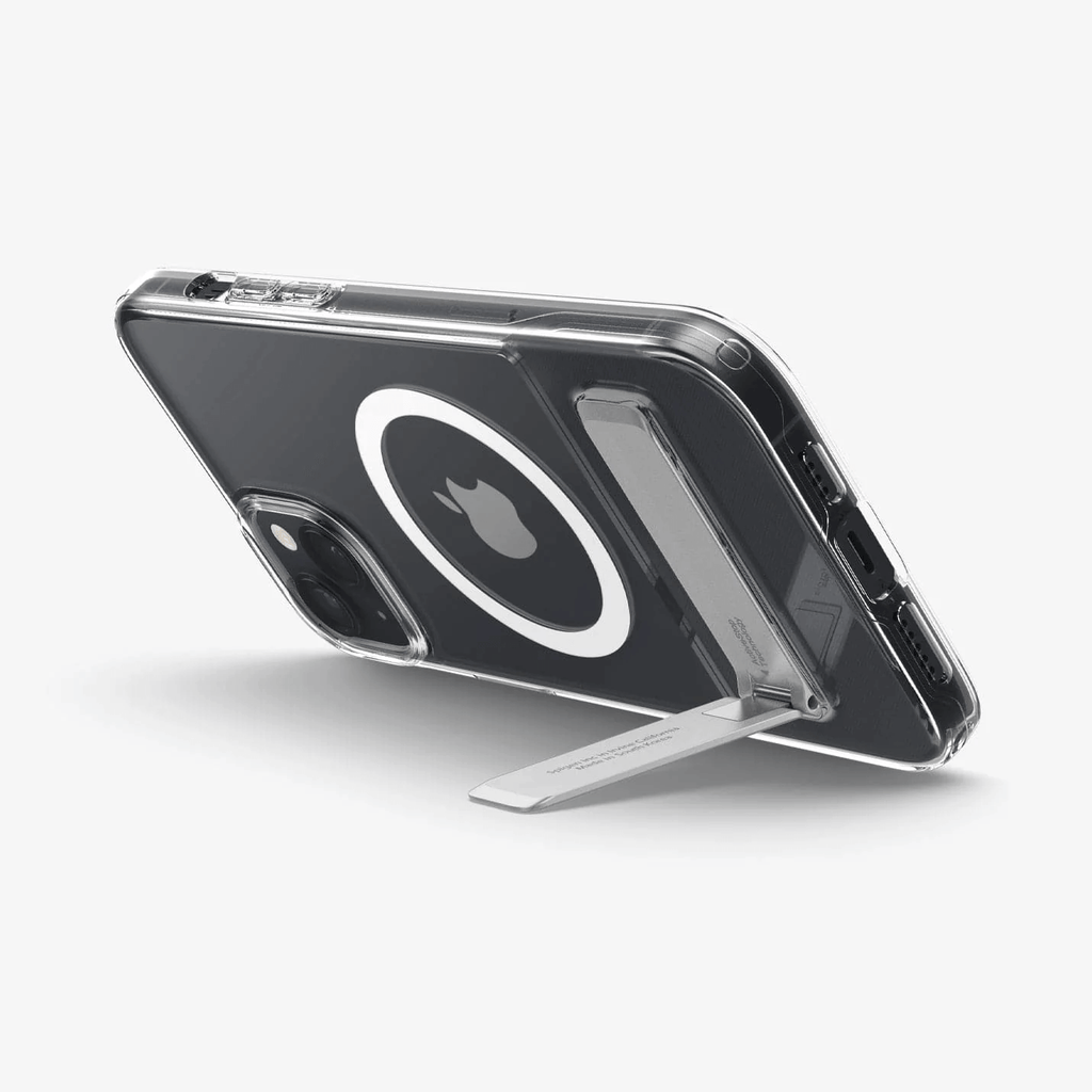 Estuche para iPhone 14 - Spigen Slim Armor S Magfit - White