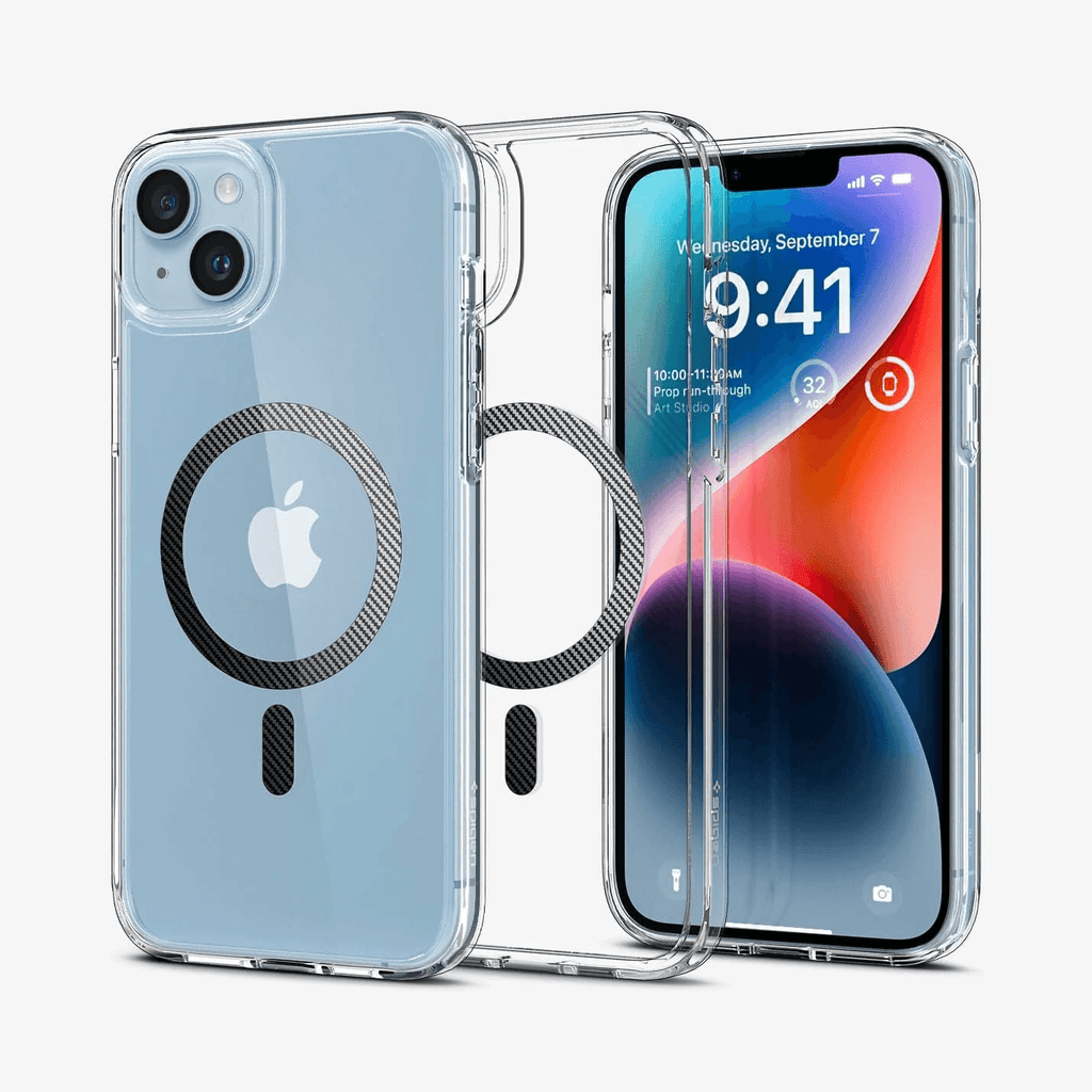 Estuche para iPhone 14 - Spigen Ultra Hybrid Magfit