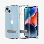 Estuche para iPhone 14 Plus - Spigen Ultra Hybrid S - Crystal Clear