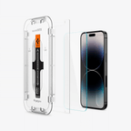 Vidrio Templado para iPhone 14 Pro - Spigen Glas.TR EZ Fit (Pack de 2)