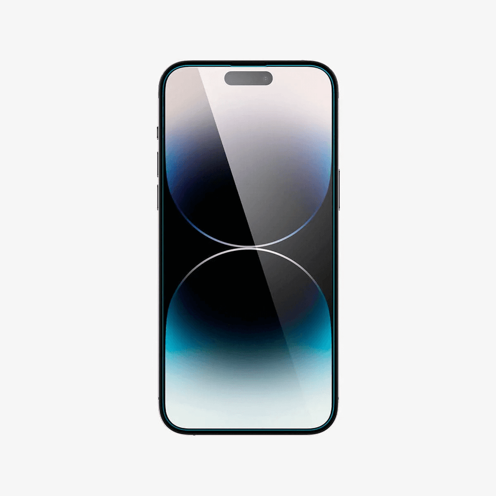 Vidrio Templado para iPhone 14 Pro - Spigen Glas.TR EZ Fit (Pack de 2)