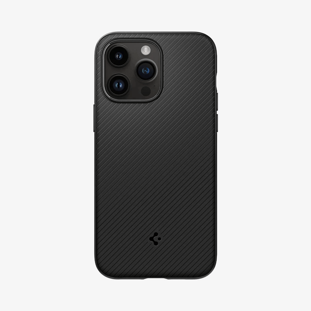 Estuche para iPhone 14 Pro - Spigen Mag Armor MagFit - Matte Black