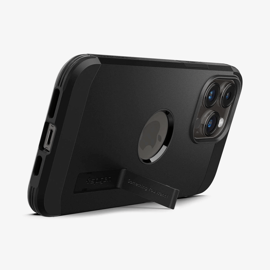 Estuche para iPhone 14 Pro - Spigen Tough Armor MagFit - Black